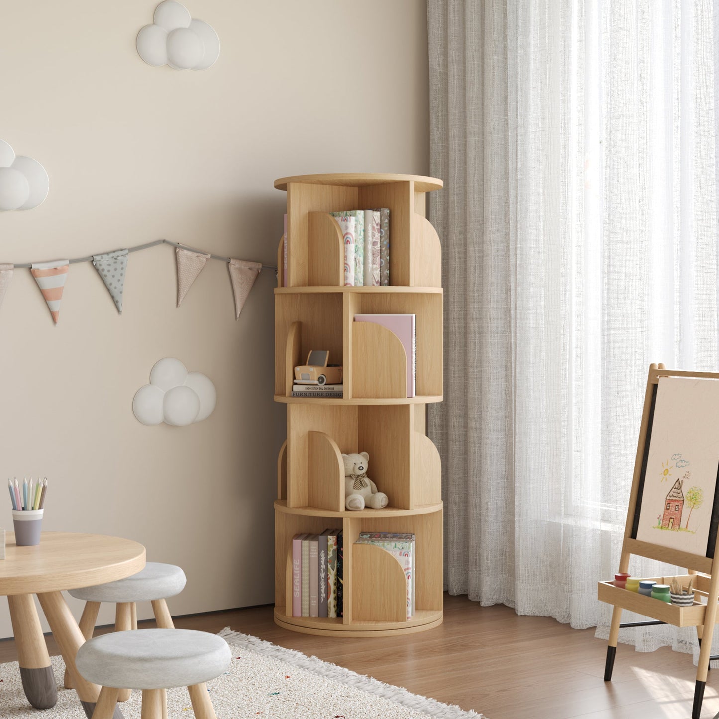Étagère rotative Yowos 360 degrés