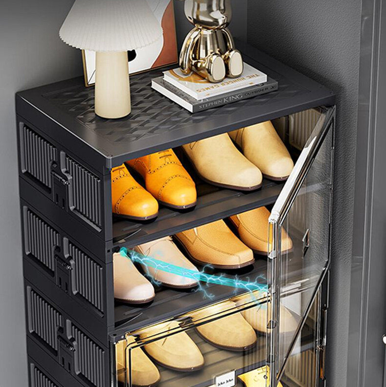 Étui de protection portable noir haut de gamme pour chaussures
