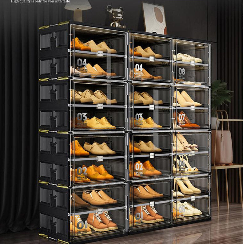 Étui de protection portable noir haut de gamme pour chaussures