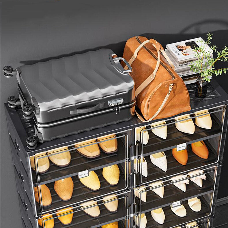 Étui de protection portable noir haut de gamme pour chaussures