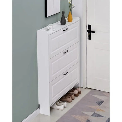 🎉Soldes💝Armoire à chaussures murale dissimulée💥Déstockage d'usine