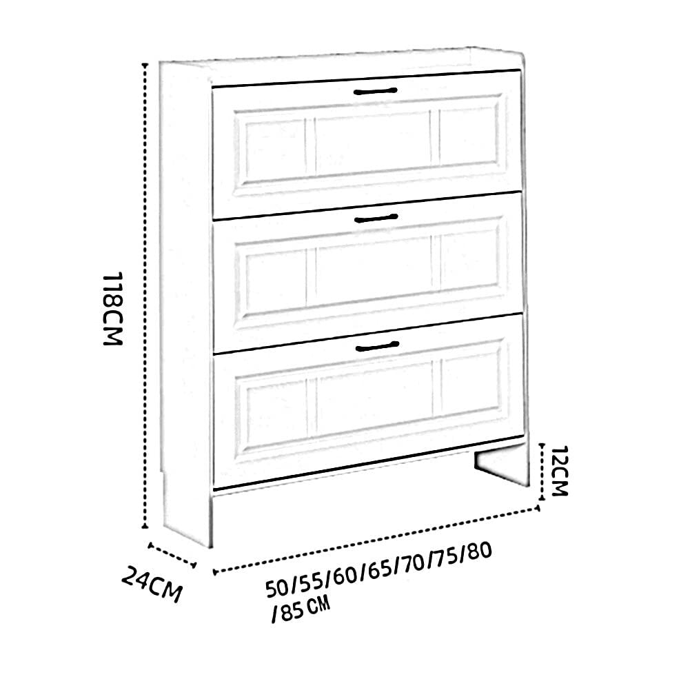 🎉Soldes💝Armoire à chaussures murale dissimulée💥Déstockage d'usine