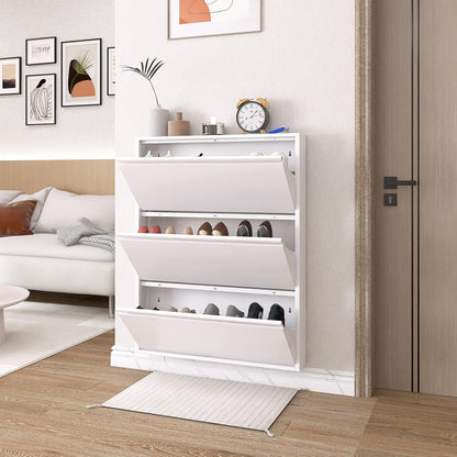 LUCYPAL Organisateur de chaussures moderne en métal - Fixation murale
