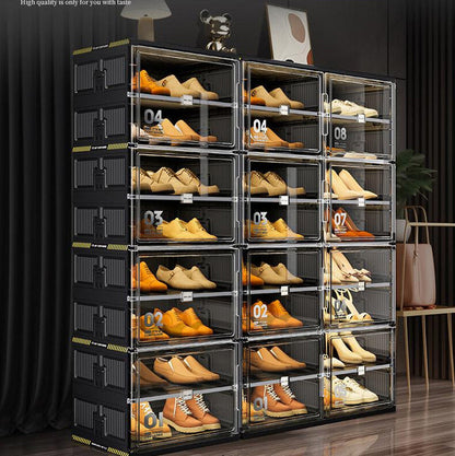 Étui de protection portable noir haut de gamme pour chaussures